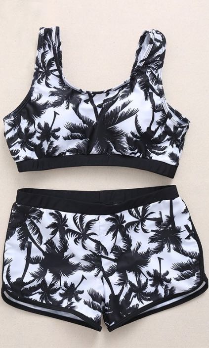 padded bikini crop top