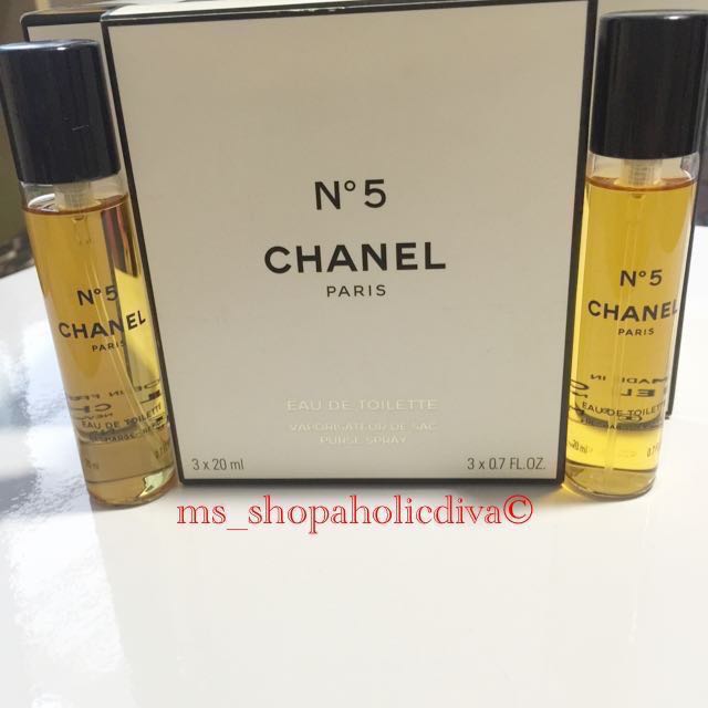 chanel no 5 eau de toilette refill