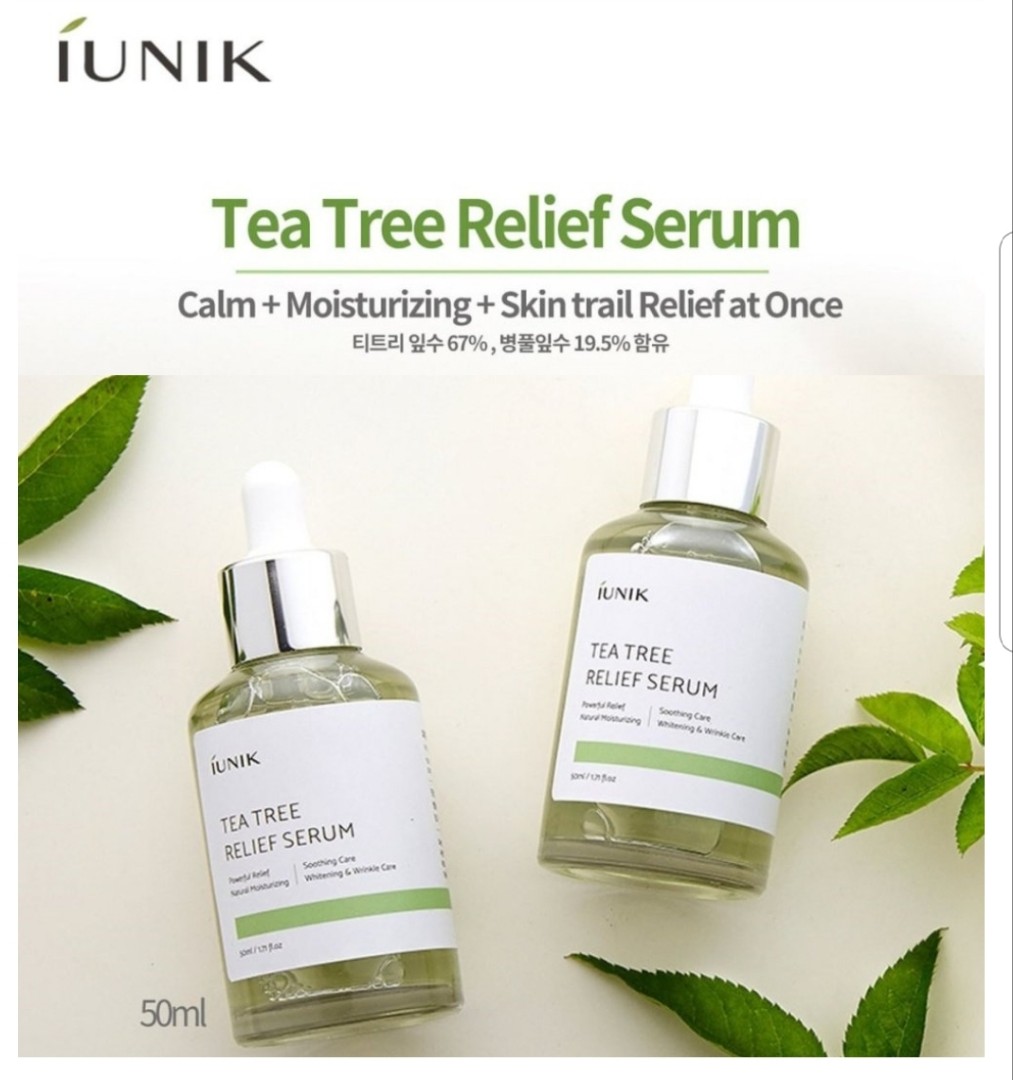 tea tree oil korean skin care
