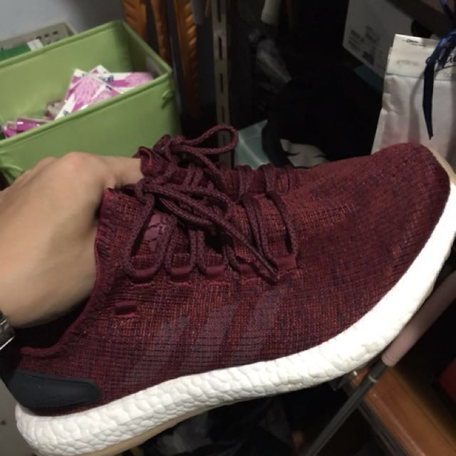Pure boost top maroon