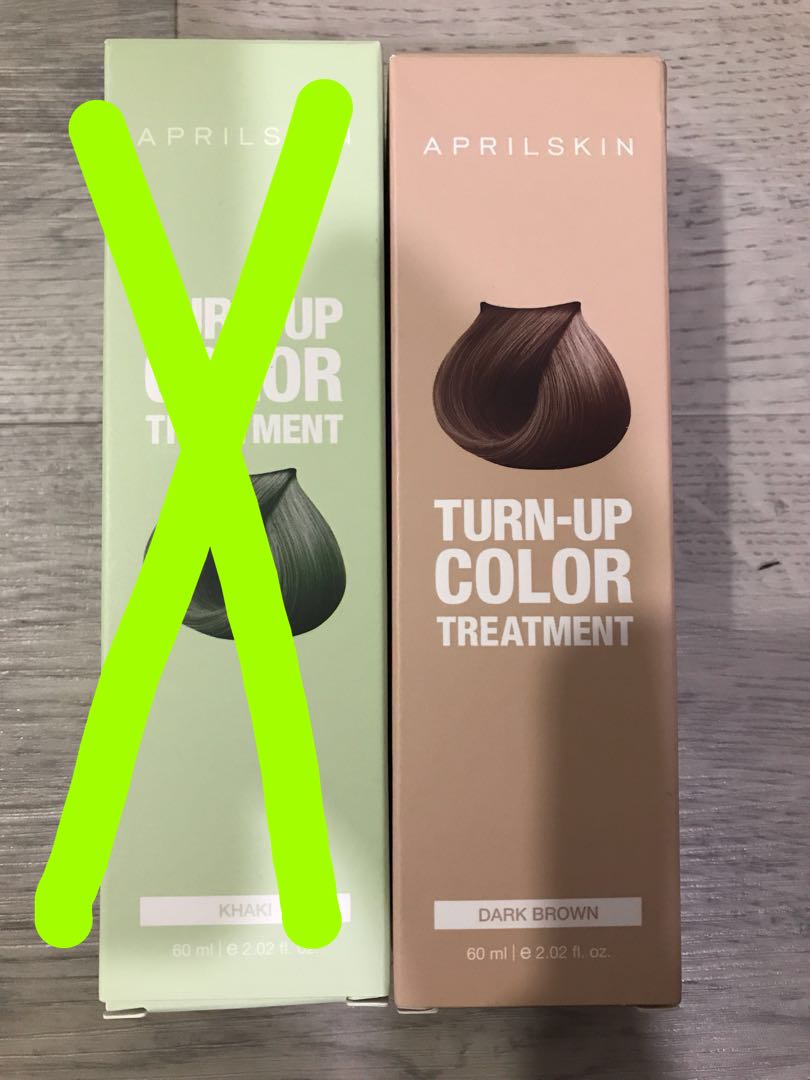 April Skin Turn Up Color Treatment Health Beauty Hair Care On Carousell