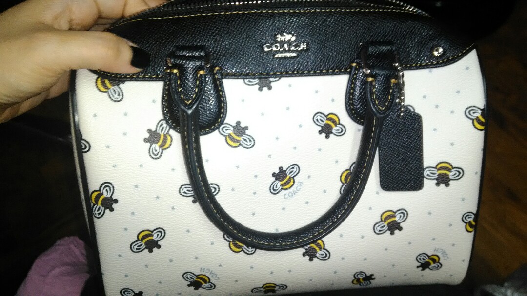 coach bumble bee purse