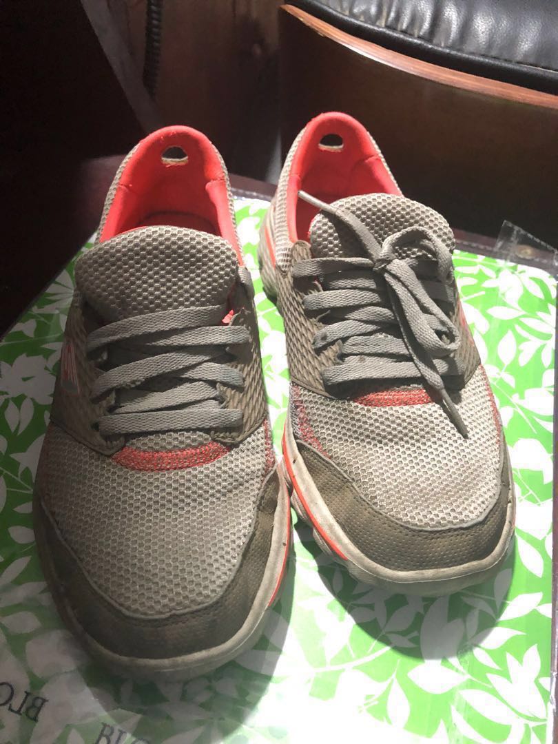 skechers go walk 2 womens red