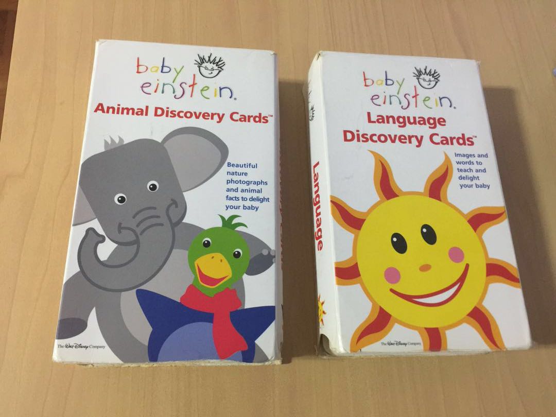 Baby Einstein Flashcards, Hobbies & Toys, Books & Magazines, Children's