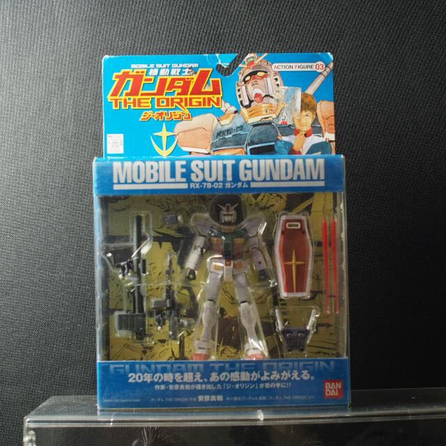 Bandai Mobile Suit Gundam Ms 78 02 Gundam The Origin Hobbies Toys Toys Games On Carousell