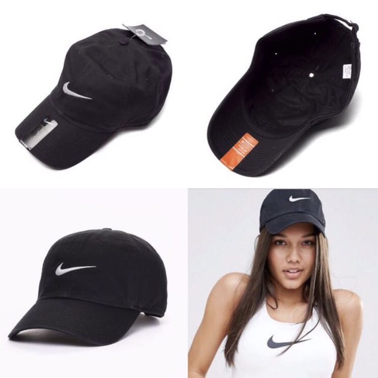 orange and black nike hat