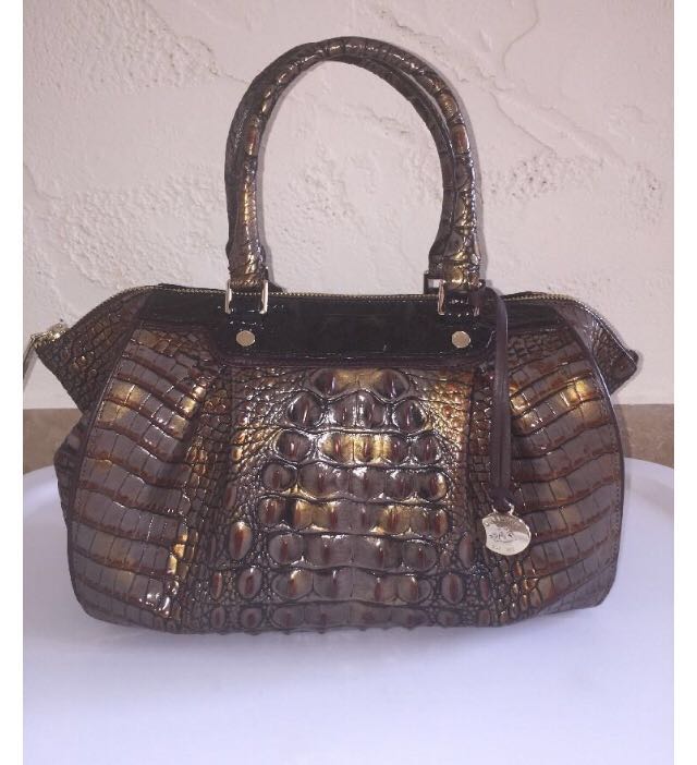 Brahmin faye clearance satchel