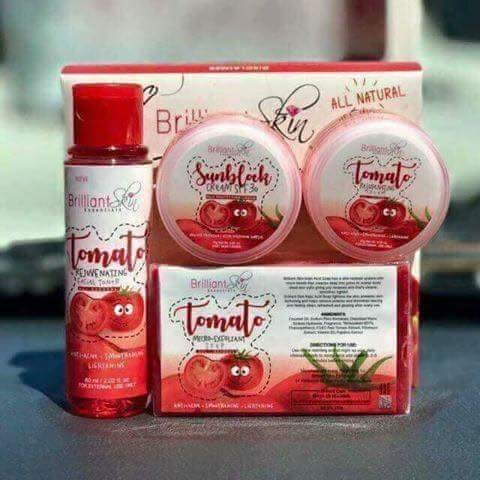 brilliant skin care tomato