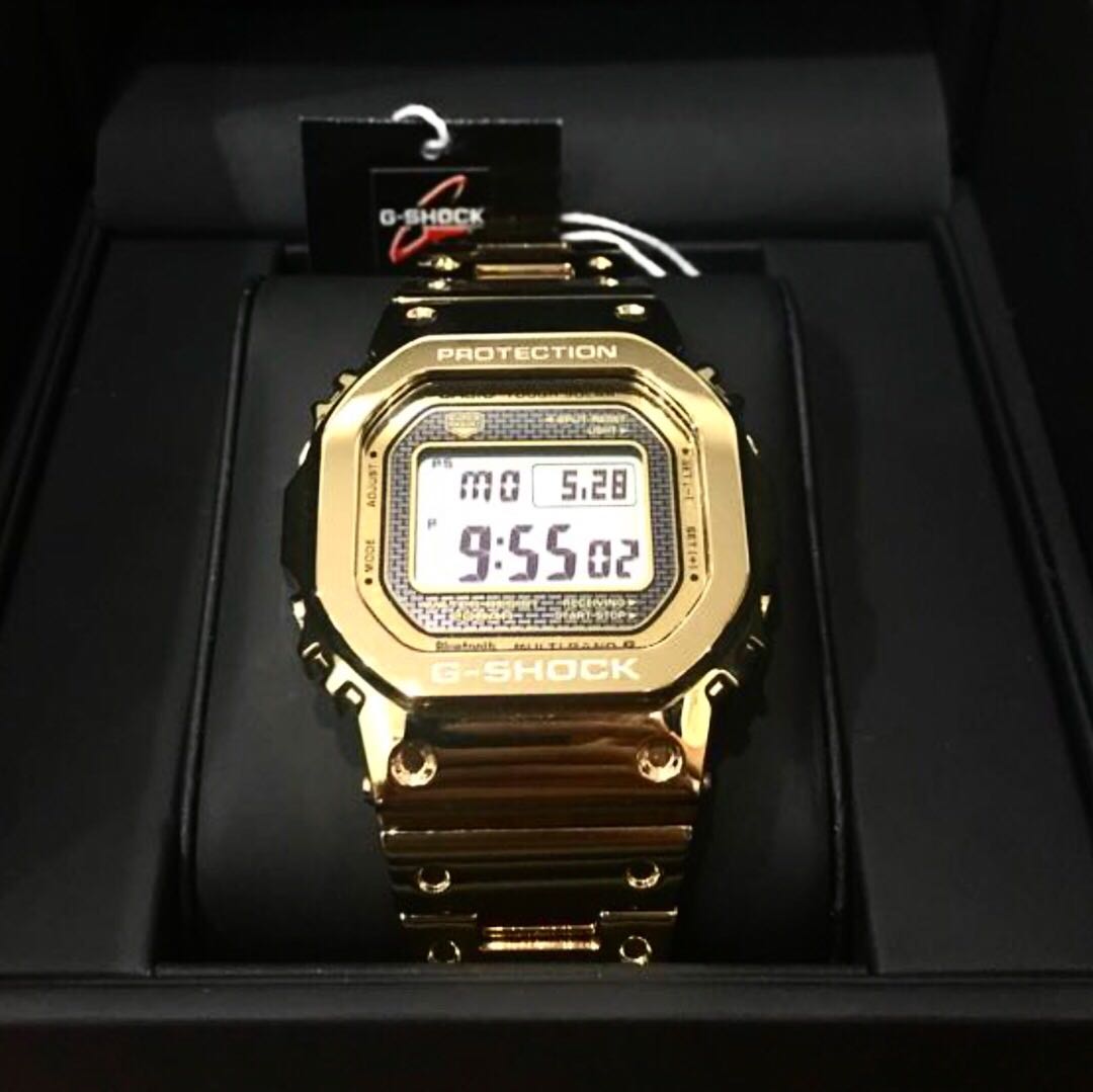 CASIO G SHOCK GMW B5000TFG 9 GOLD 35TH ANNIVERSARY LIMITED EDITION