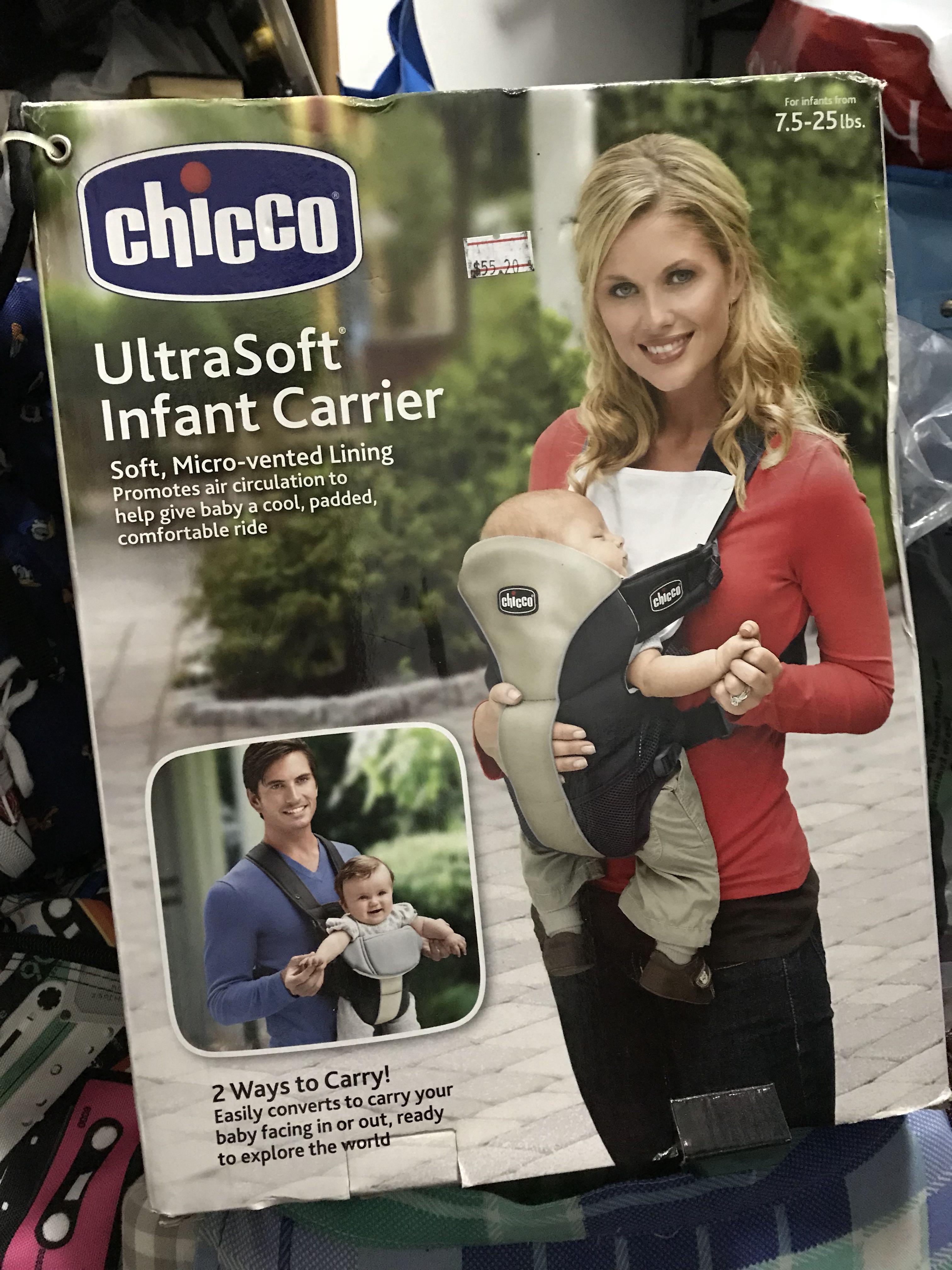 ultrasoft infant carrier