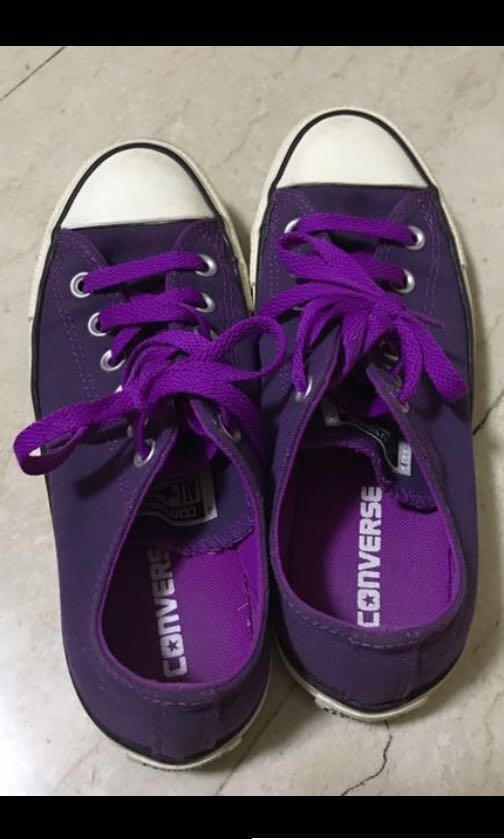 deep purple converse