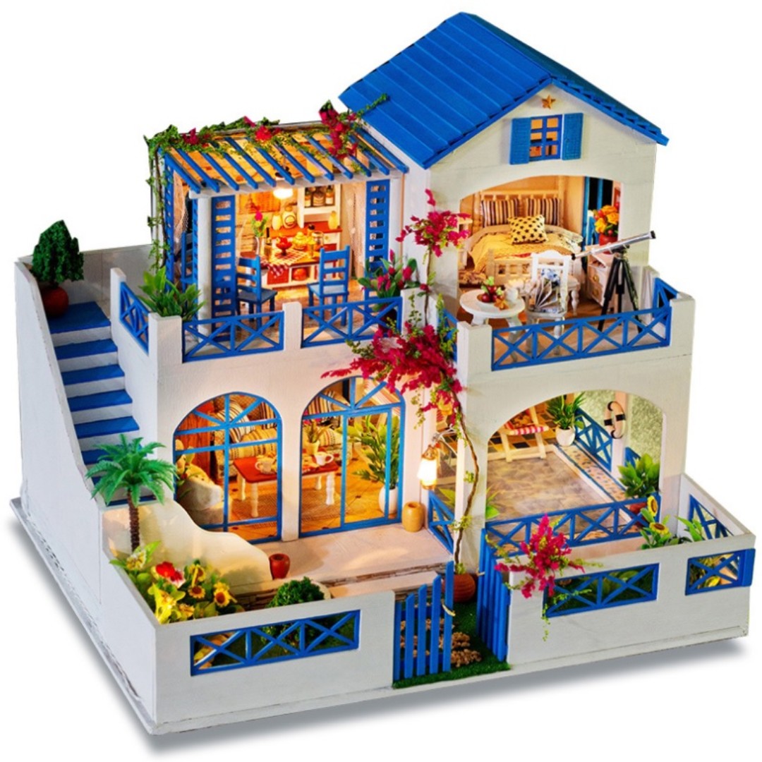 diy miniature mansion