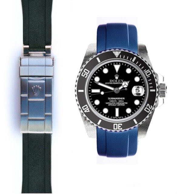 rolex original rubber strap