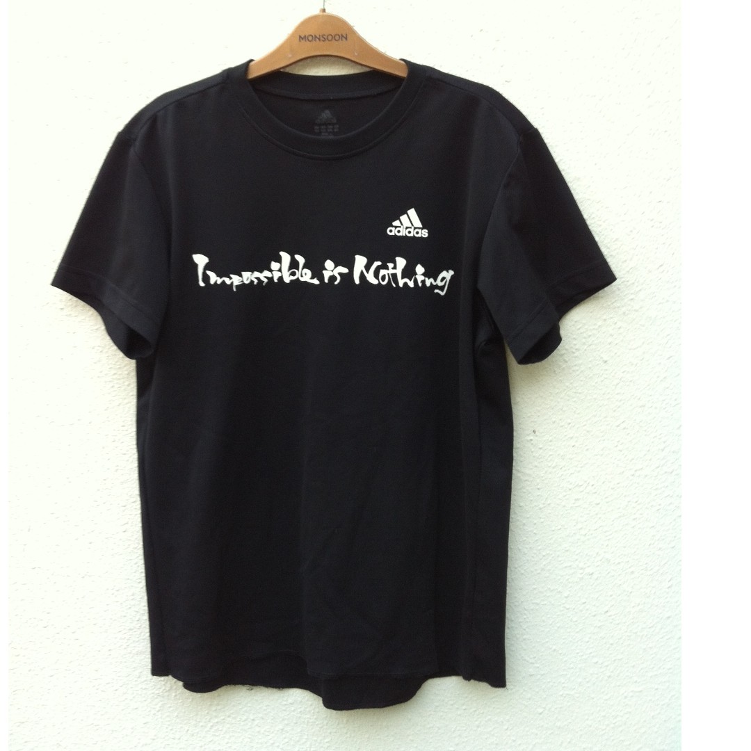 impossible is nothing t shirt