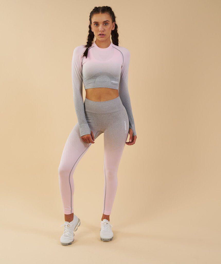 gymshark gray ombre leggings