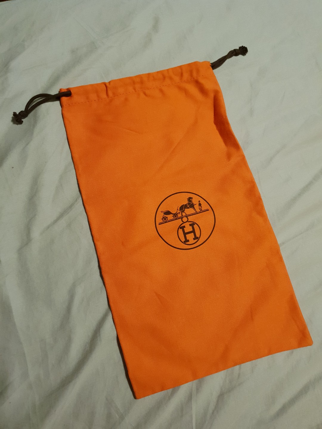 Hermes Dust Bag, Luxury, Accessories on Carousell