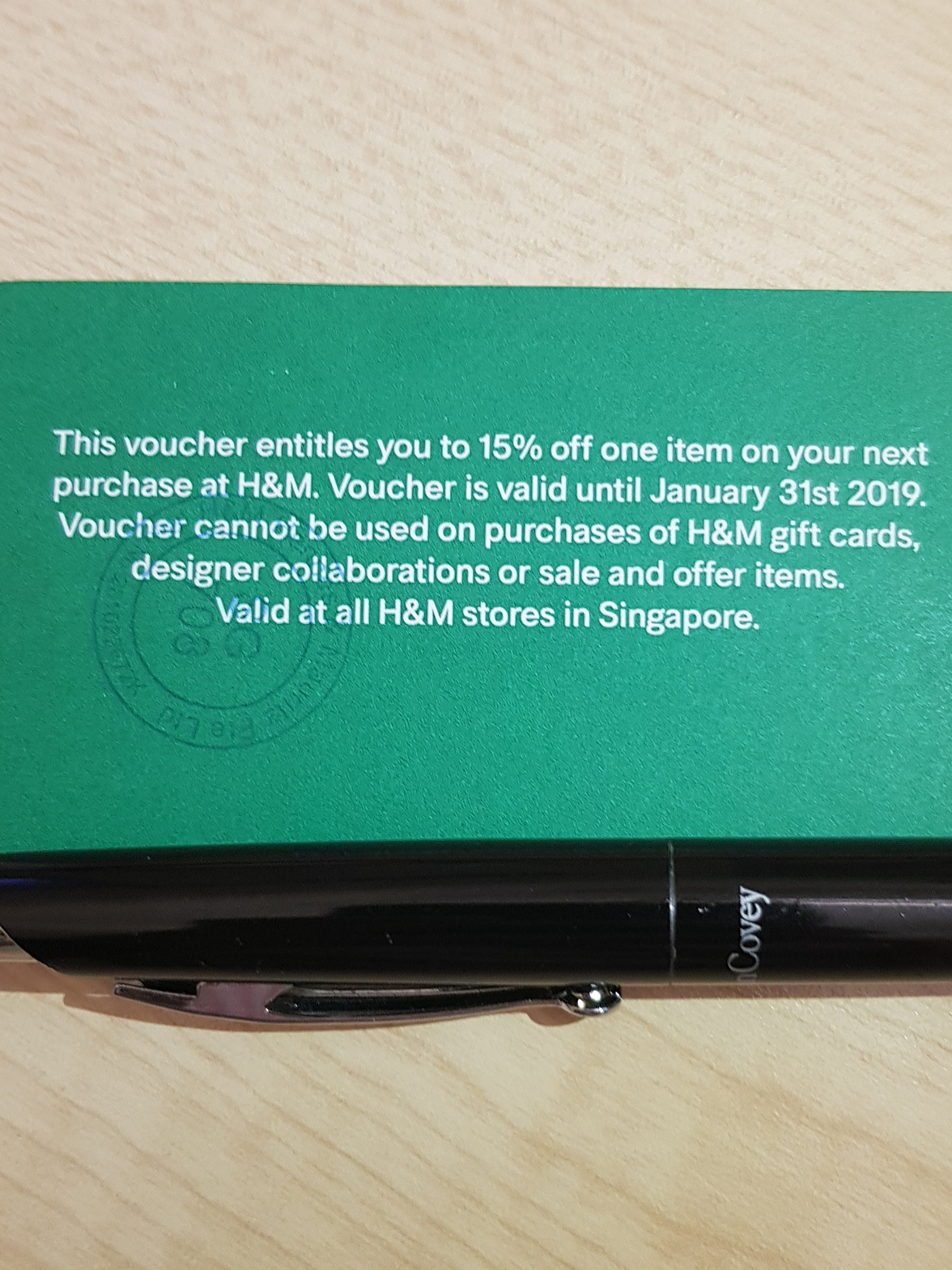 H M 15 Voucher Tickets Vouchers Vouchers on Carousell