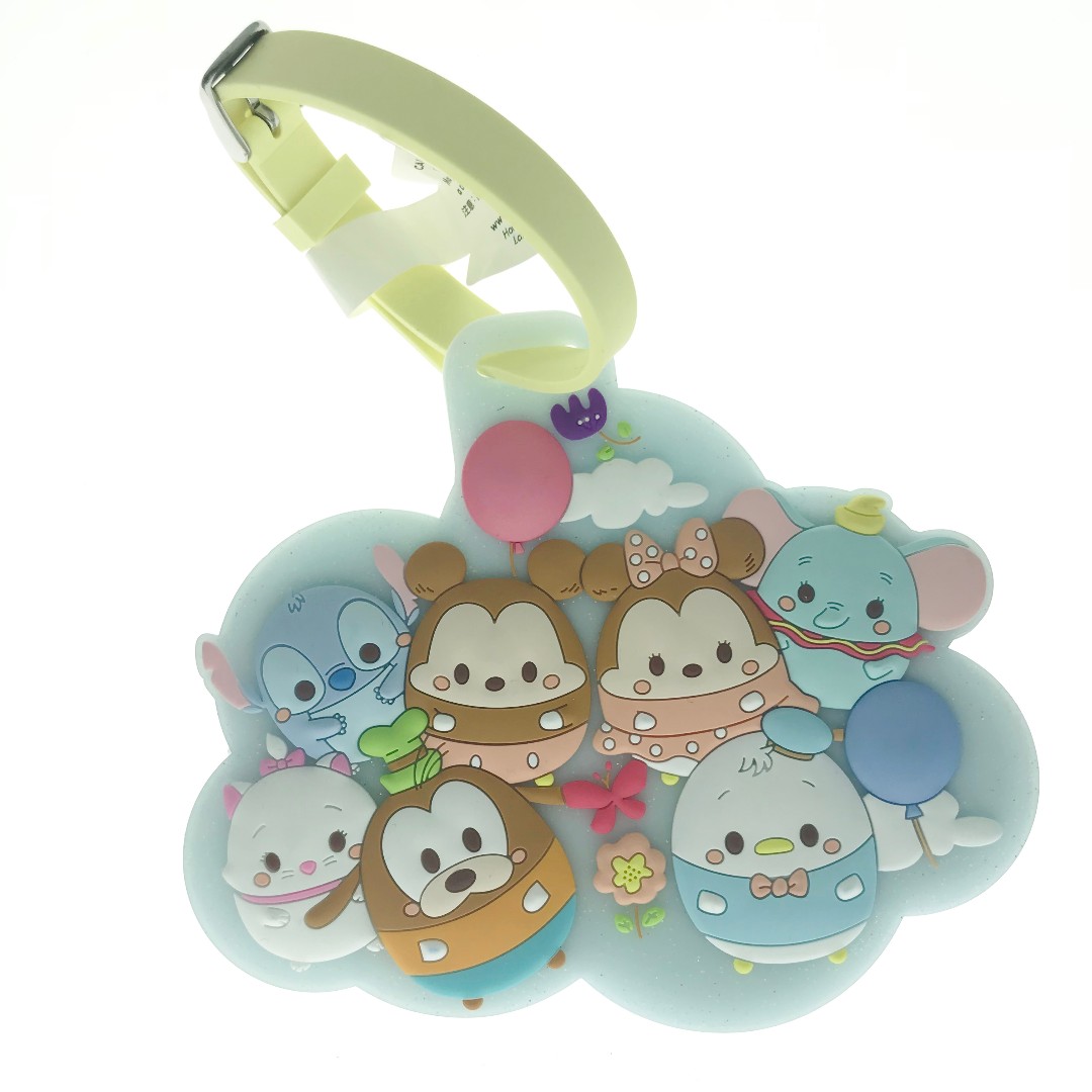 disney ufufy luggage tags