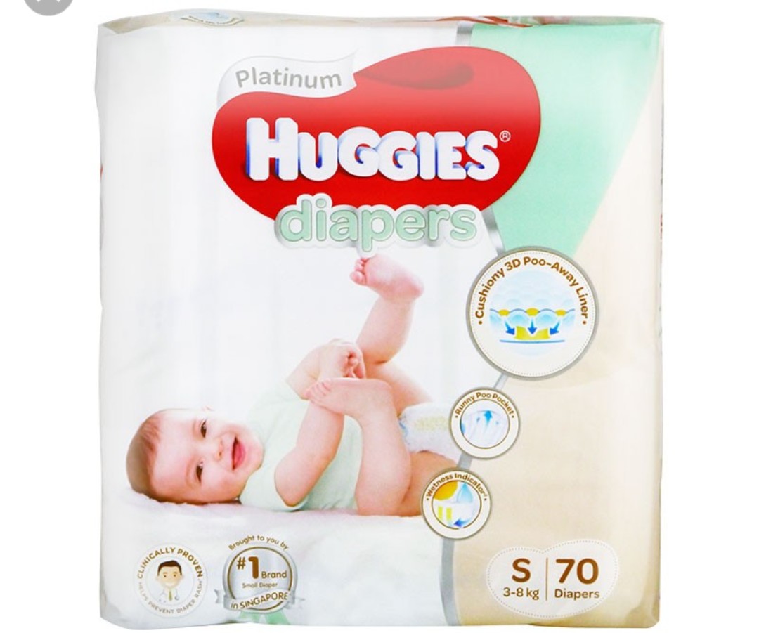 taped diapers small size