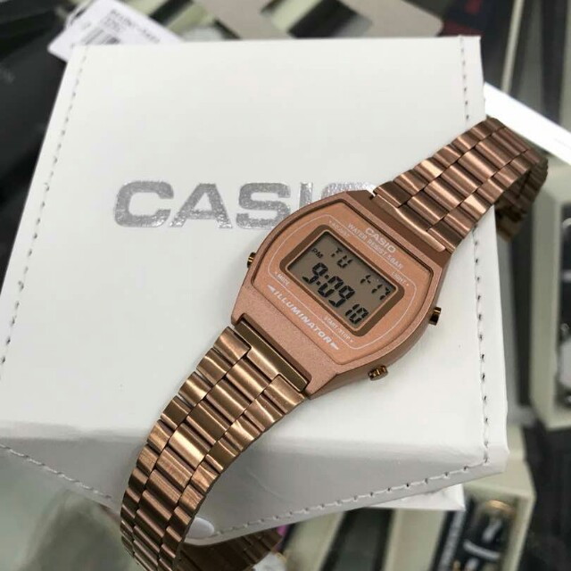 jam tangan casio rose gold