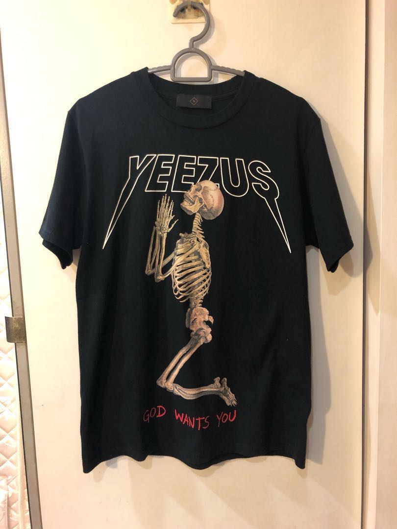 yeezus skeleton shirt