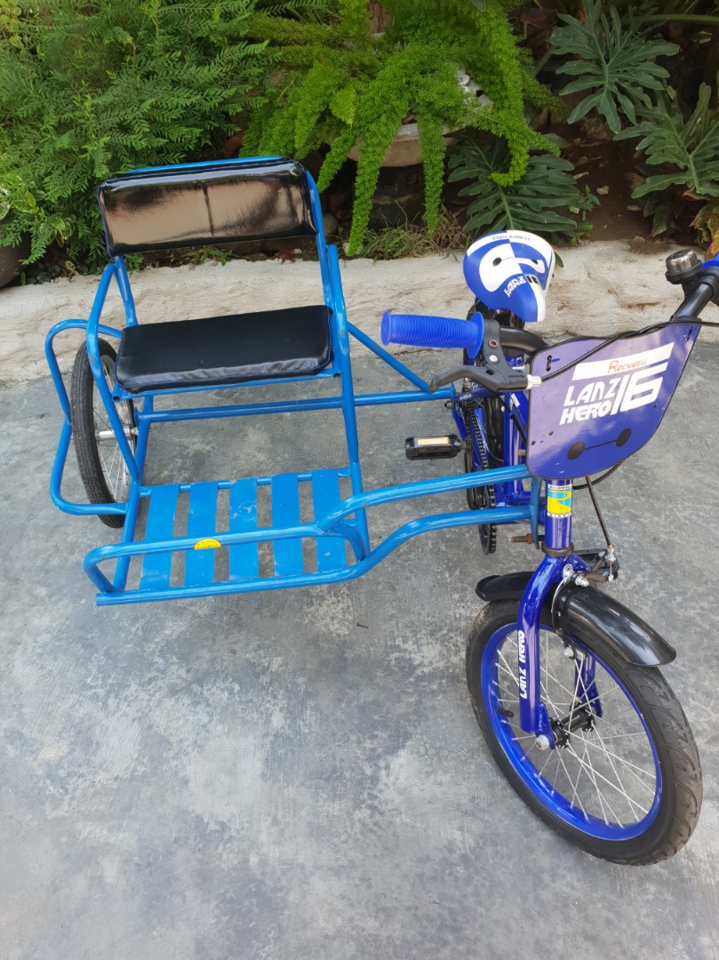 kids bike with sidecar