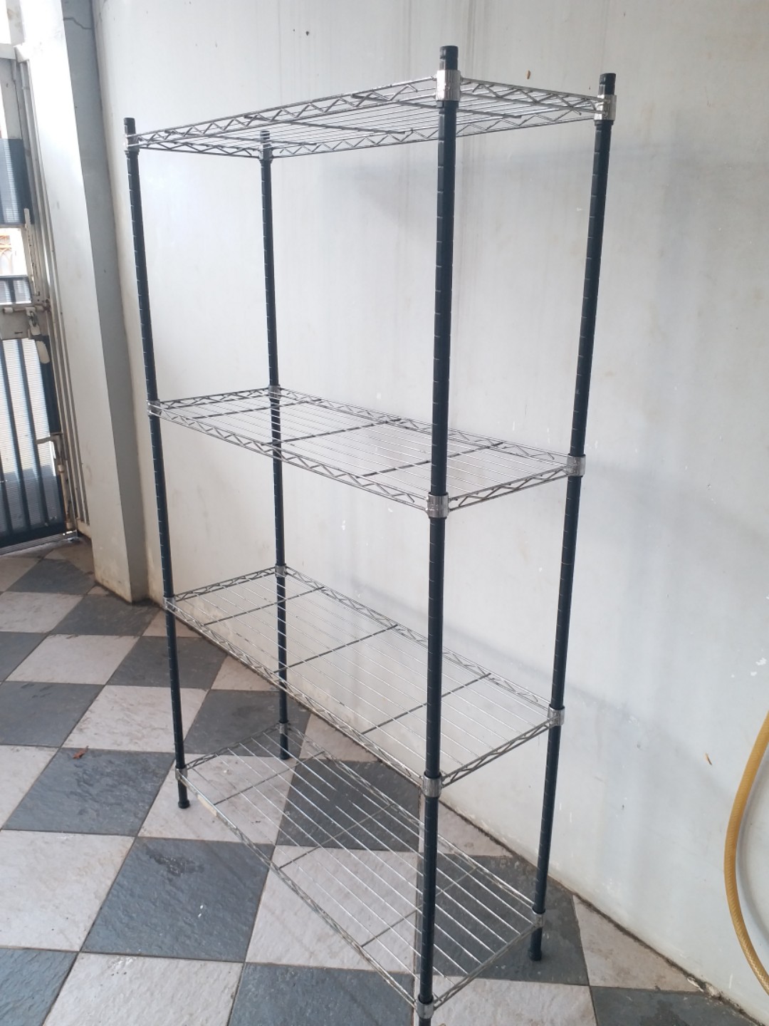 KRISBOW Wire rack Storage Selves 4 rows By AceHardware, Perabotan Rumah