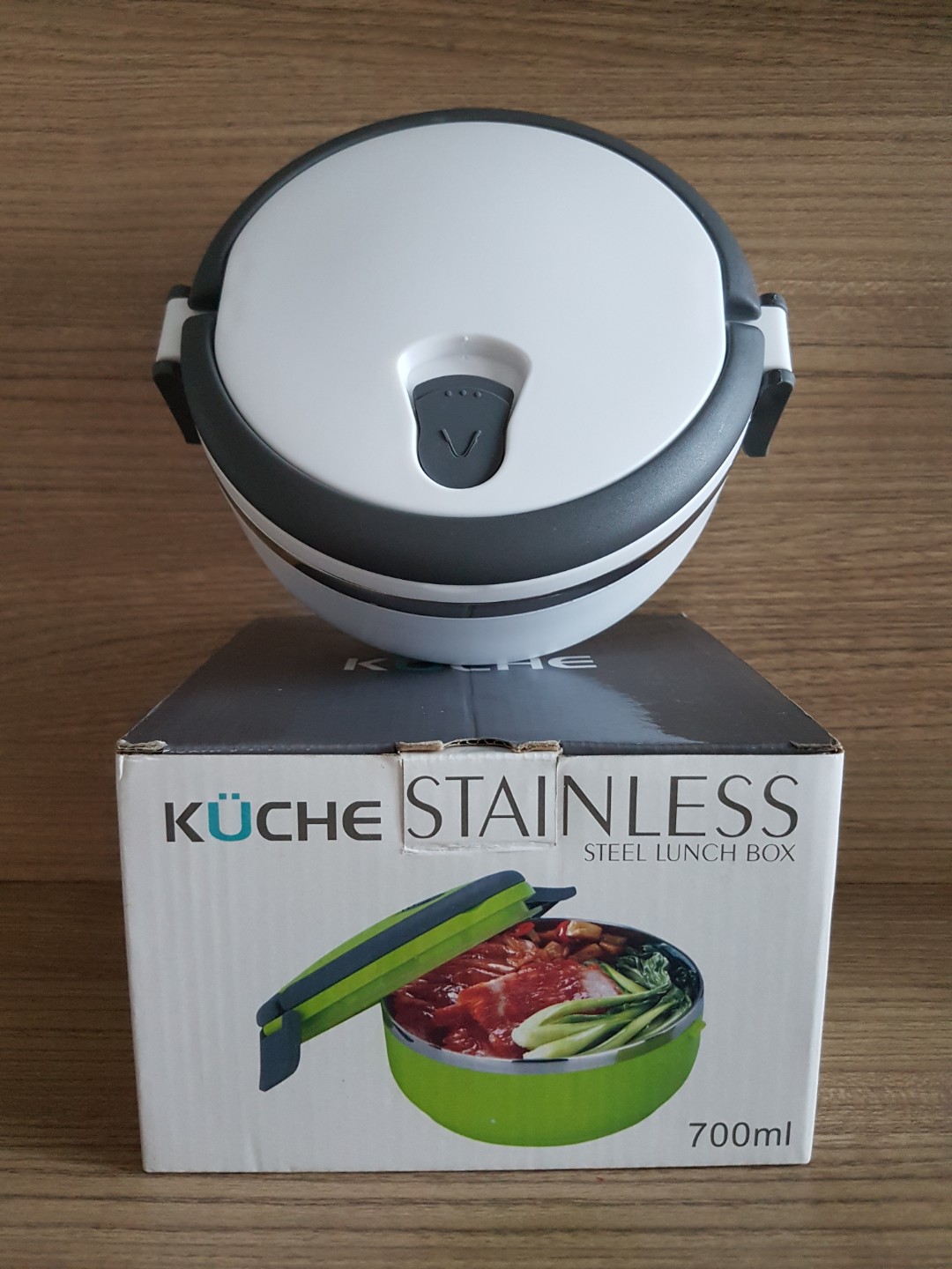 Kuche Stainless Steel Lunch Box Kitchen Appliances Di Carousell