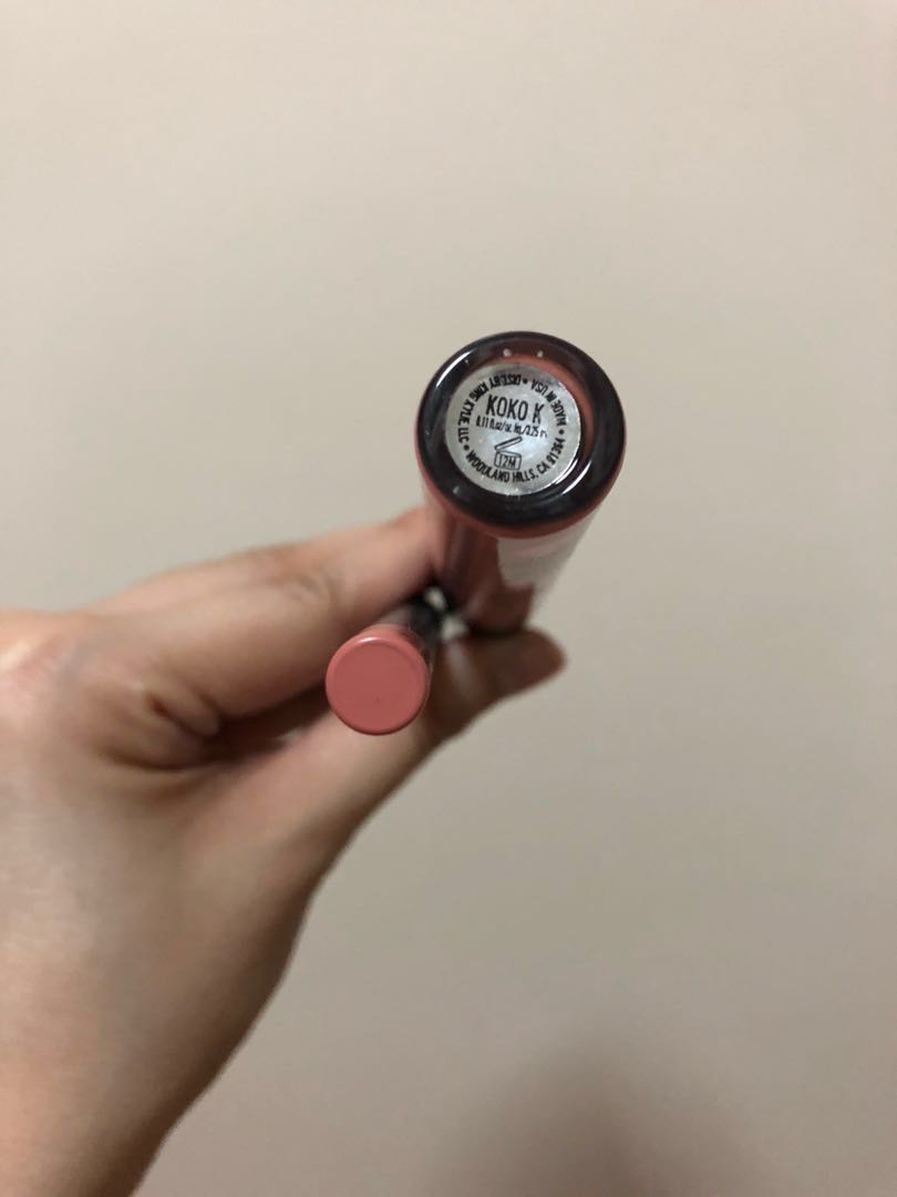 Kylie lipkit KoKo K (Category: Makeup) located in Paranaque City. Submitted by bagelyasph (Listing ID 170582660, Image 2). Description: 90% full Bought directly from kylie website .