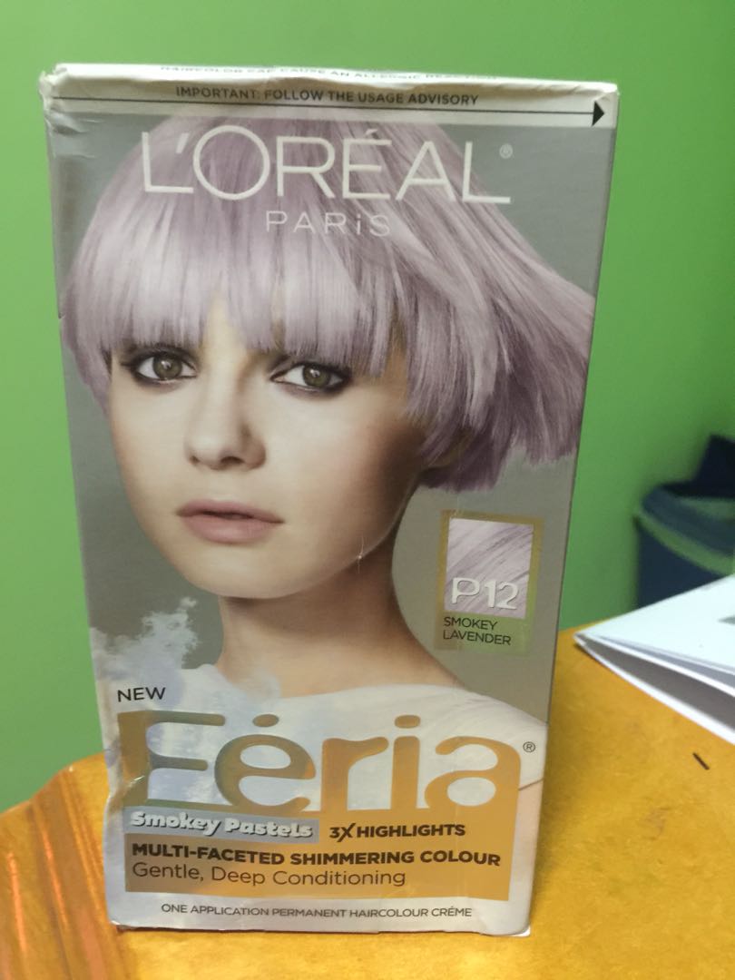 L Oreal Paris Feria Pastels Hair Color P12 On Carousell