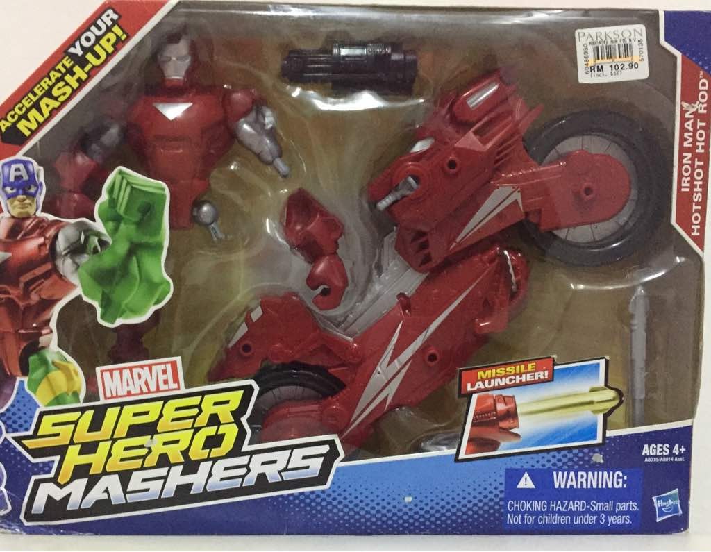 Hero mashers iron man top