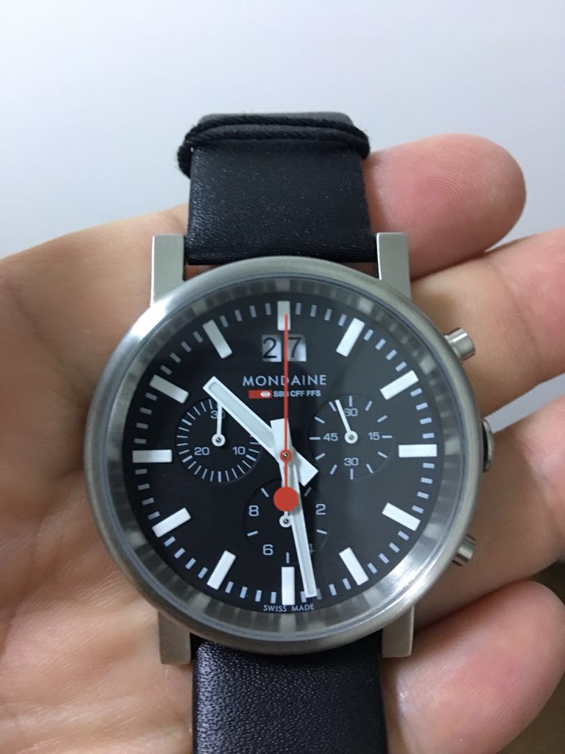 Mondaine evo big chronograph store