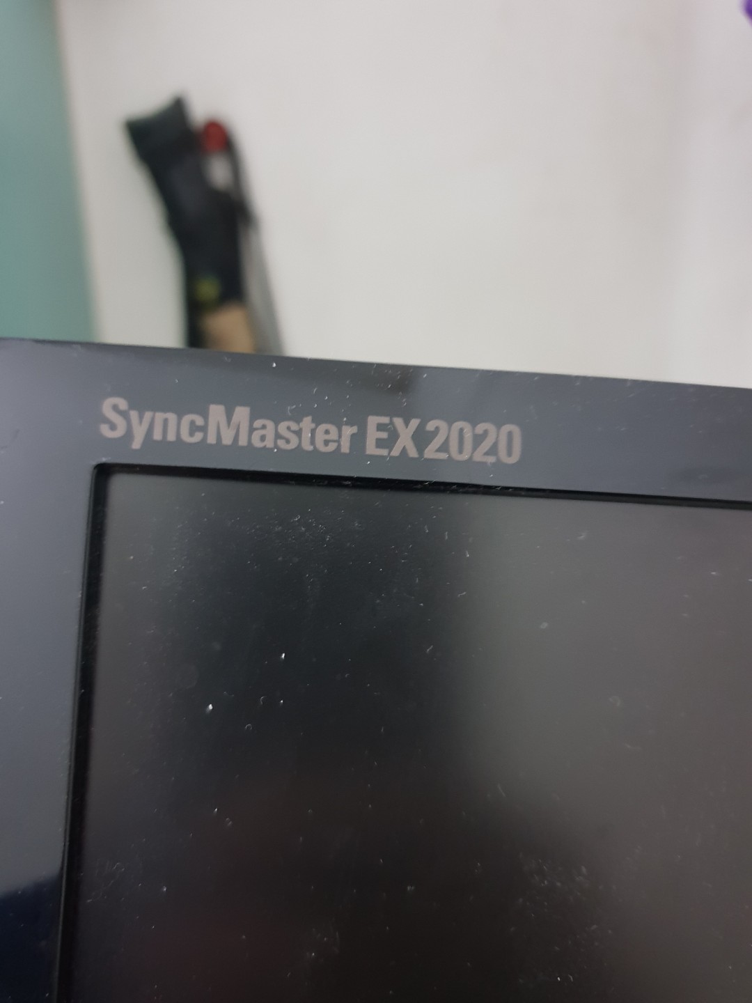 Samsung 20 inch Syncmaster EX2020 LED Widescreen Monitor, Computers ...