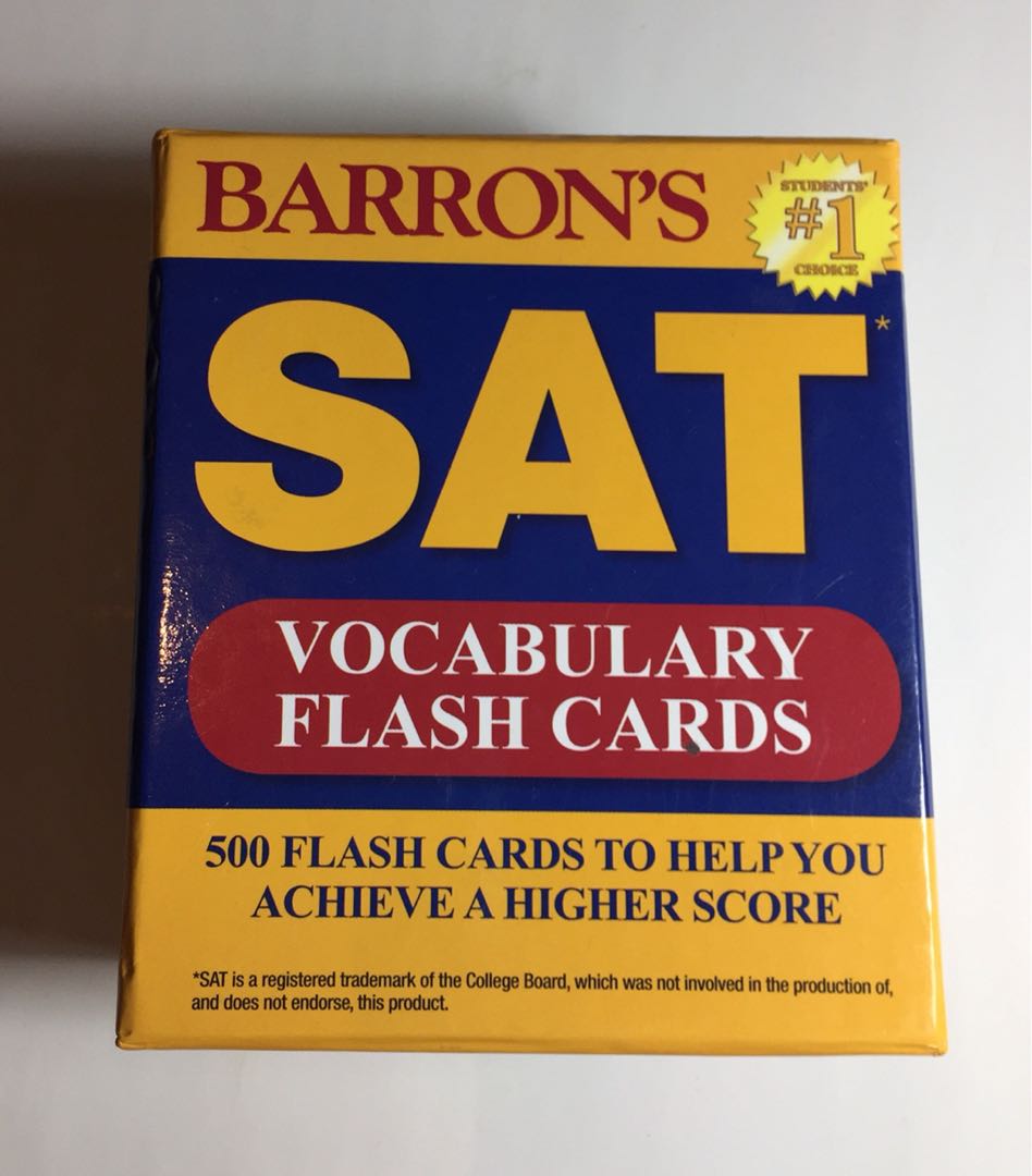 Sat Vocabulary Flashcards Buku Alat Tulis Majalah Lainnya Di
