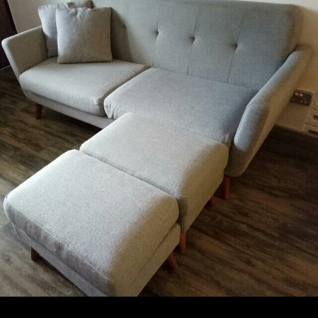 scandinavian sofa castelry furniture home living furniture sofas on carousell