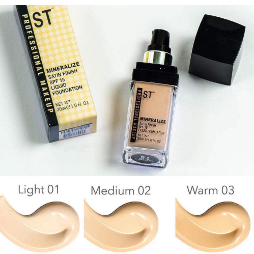 Sendayu Tinggi Mineralizer Liquid Foundation Spf15 Health Beauty Makeup On Carousell