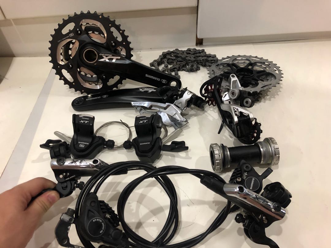 hemel helper Ieder Shimano M780 Deore XT 3 x 10 Speed Groupset, Sports Equipment, Bicycles &  Parts, Bicycles on Carousell