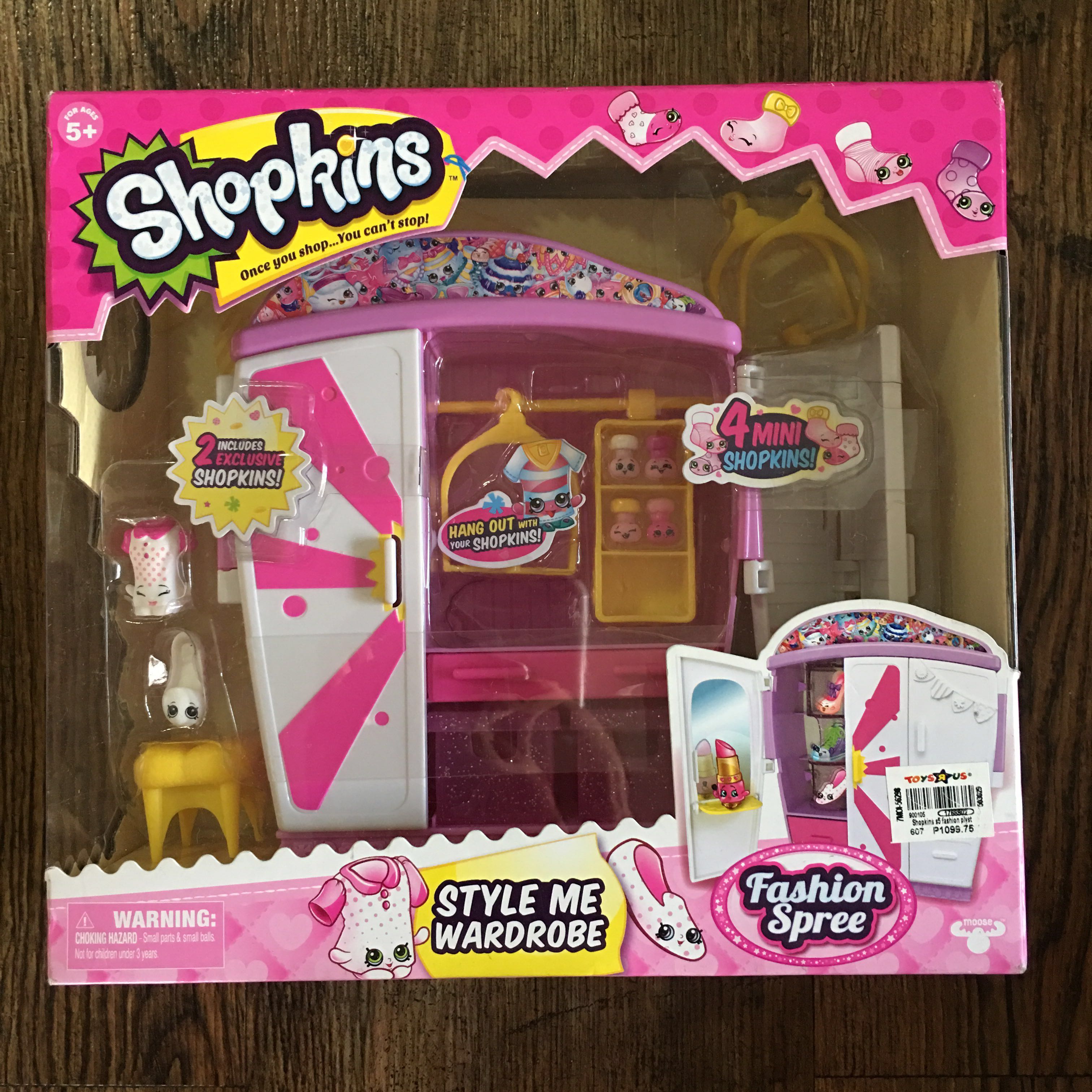 shopkins style me wardrobe