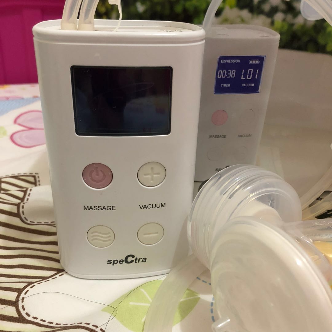 Spectra 9s Double Pump with 4 Nene Supply storage bottles, Babies
