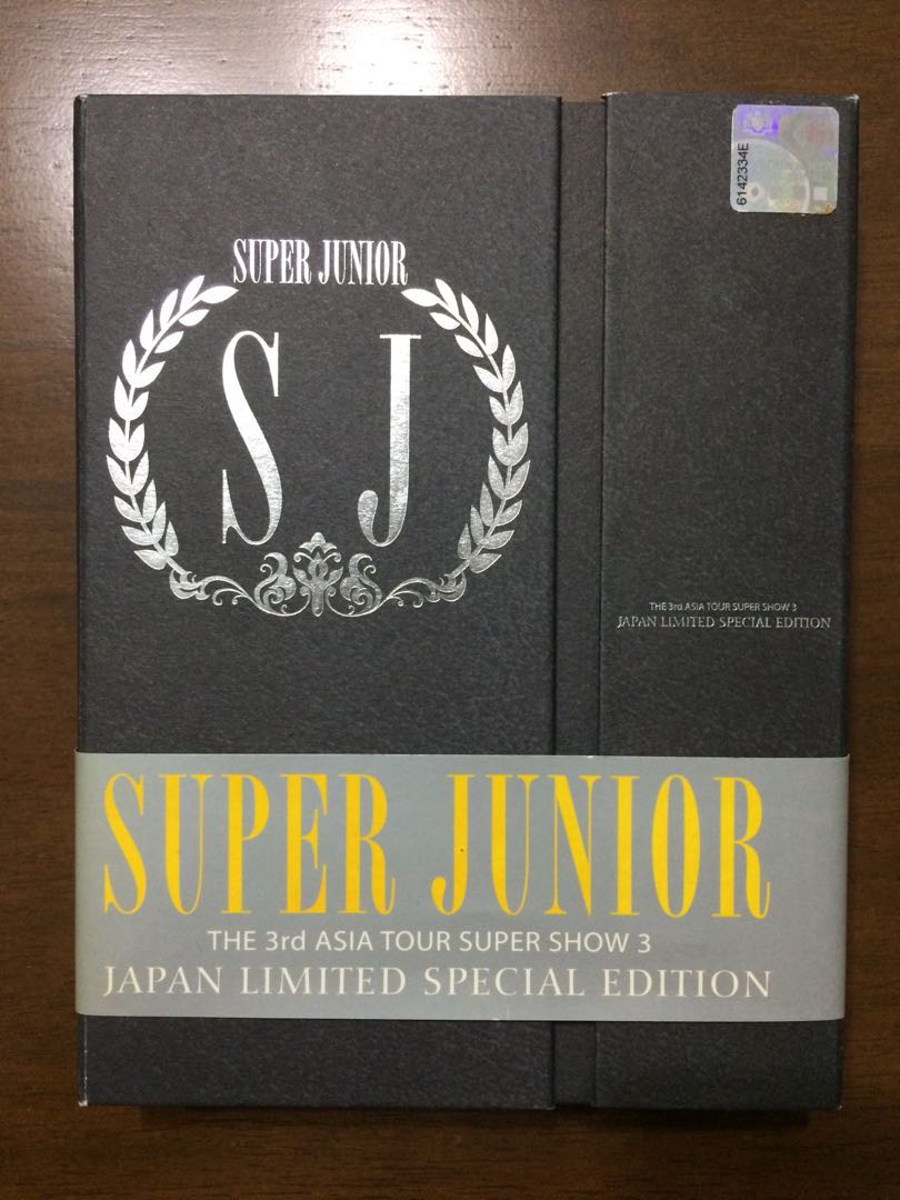 Super Junior Super Show 3 Japan Limited Special Edition DVD 