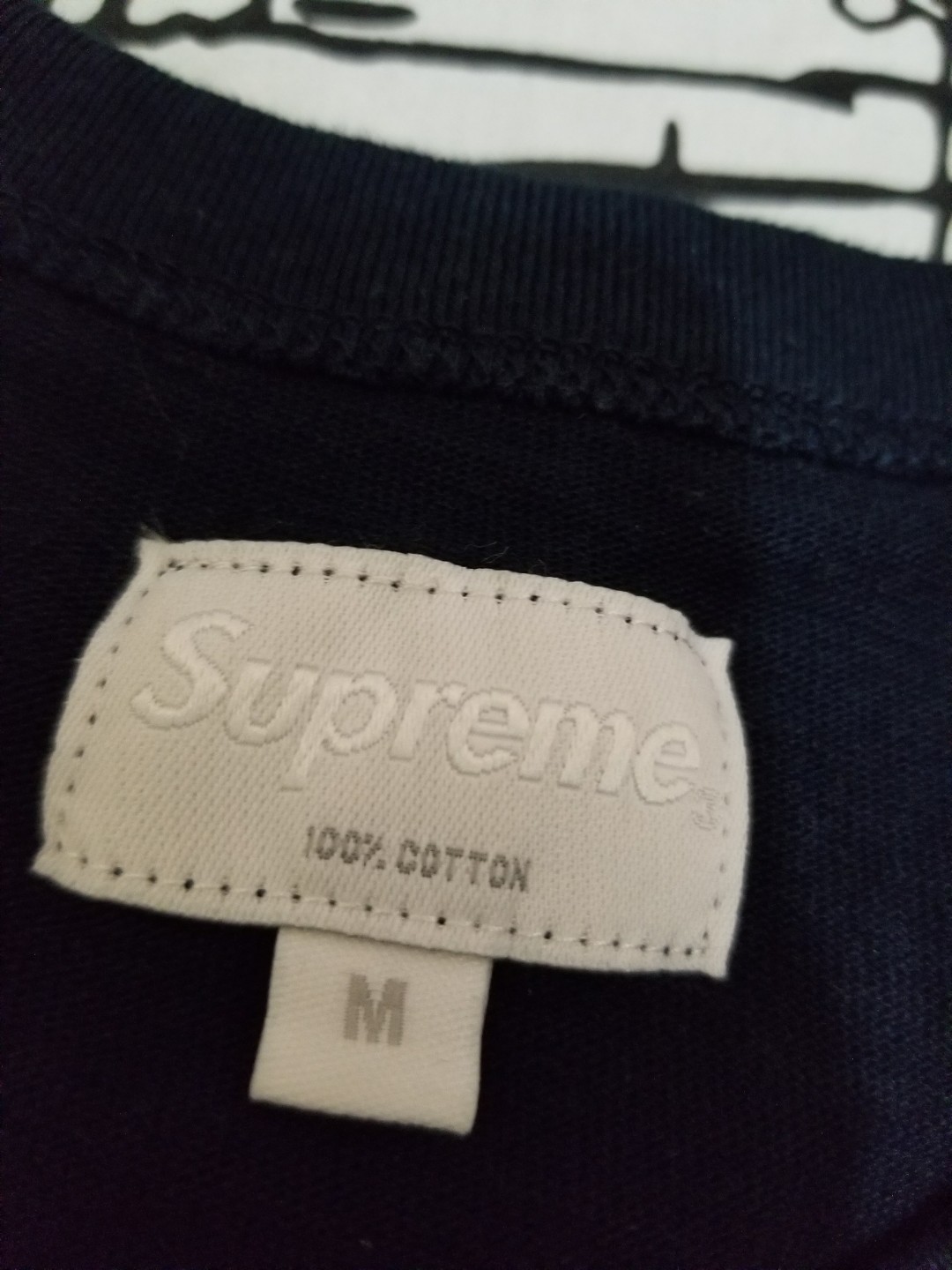 supreme dotted arc tee