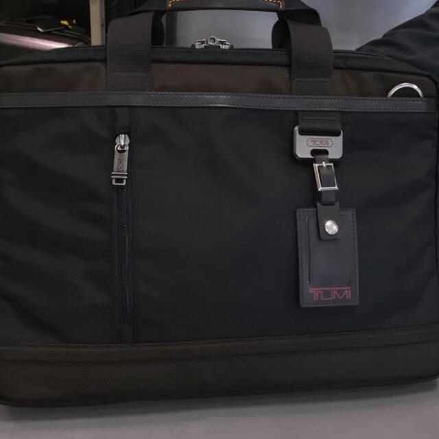 tumi burke portfolio slim briefcase