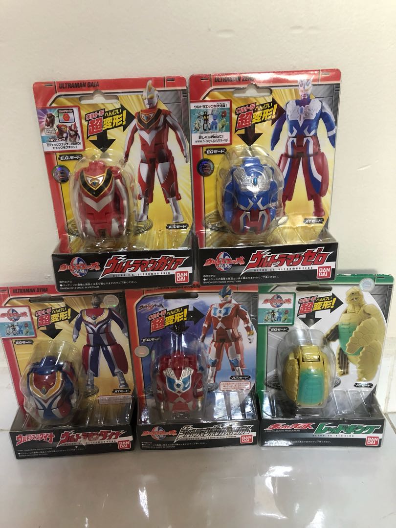 ultraman egg toys