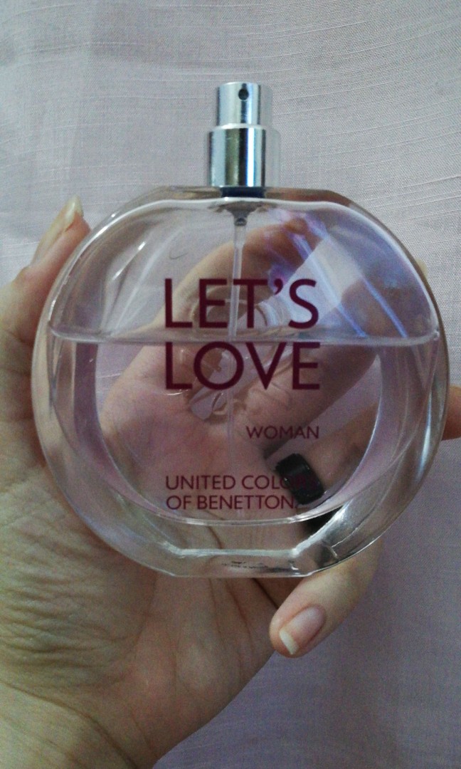 Let's love benetton hotsell perfume