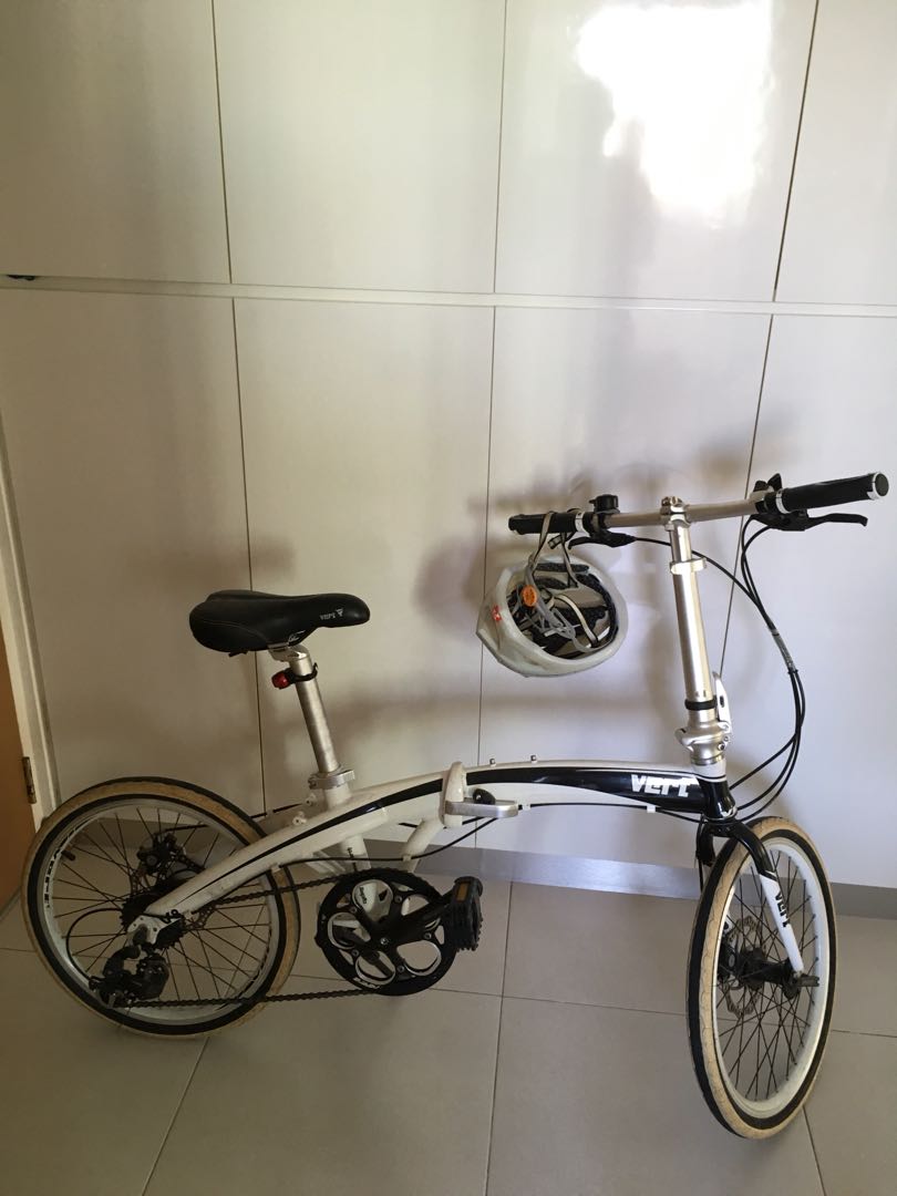 VERT V8 Aluminium Folding Sports Equipment Bicycles Parts Bicycles on Carousell