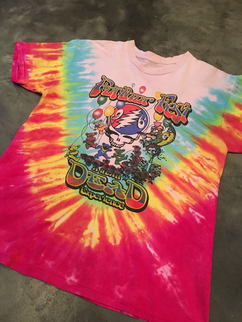 Vintage 90s Grateful Dead Tie Dye Tee 