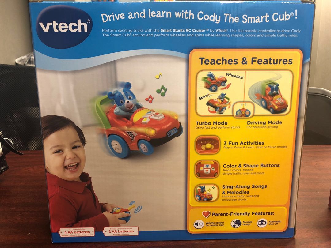 vtech smart stunts rc cruiser