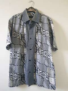 Batik kemeja like new bahan katun