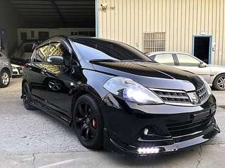 日產 Tiida 10年 1.8cc 年輕人的最愛 全車精品