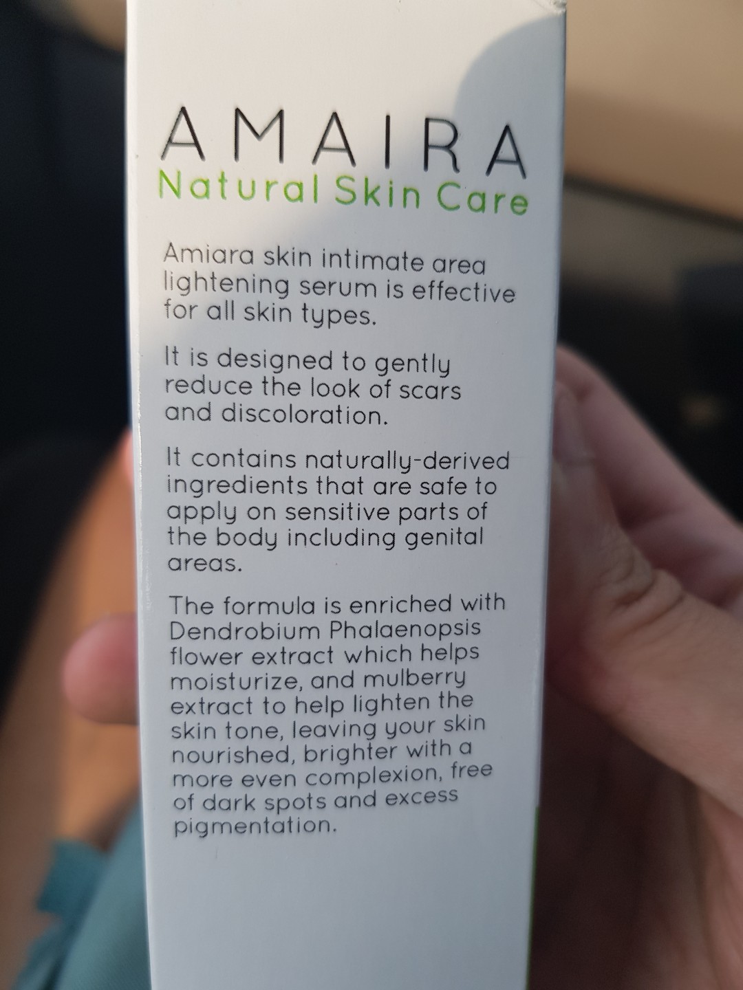 Amaira Natural Lightening Serum